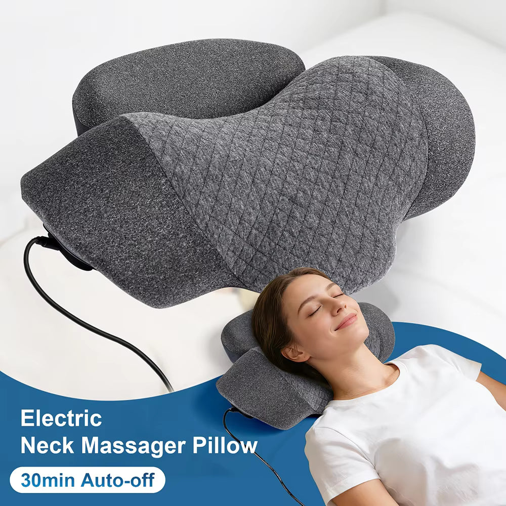 Upgraded 3-in-1 Smart Neck & Cervical Massage Pillow