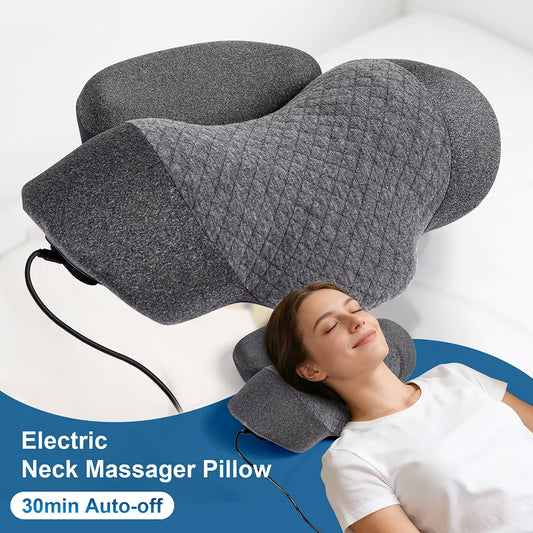 Upgraded 3-in-1 Smart Neck & Cervical Massage Pillow